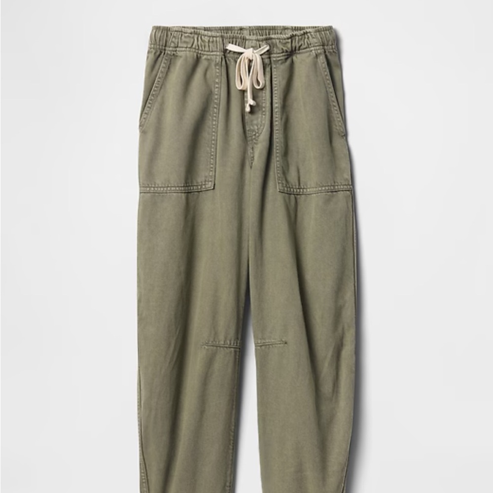 Gap Mid Rise Pull-On Soft Barrel Jeans - Picture 2 of 3